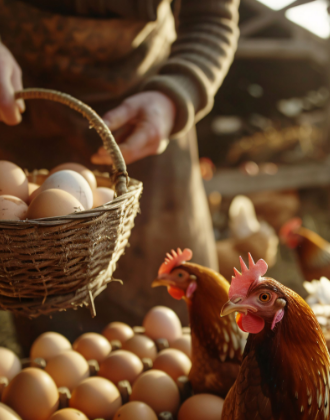 Fresh eggs